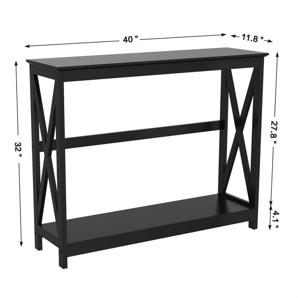 Yaheetech Console Table 2 Tiers - Image 5