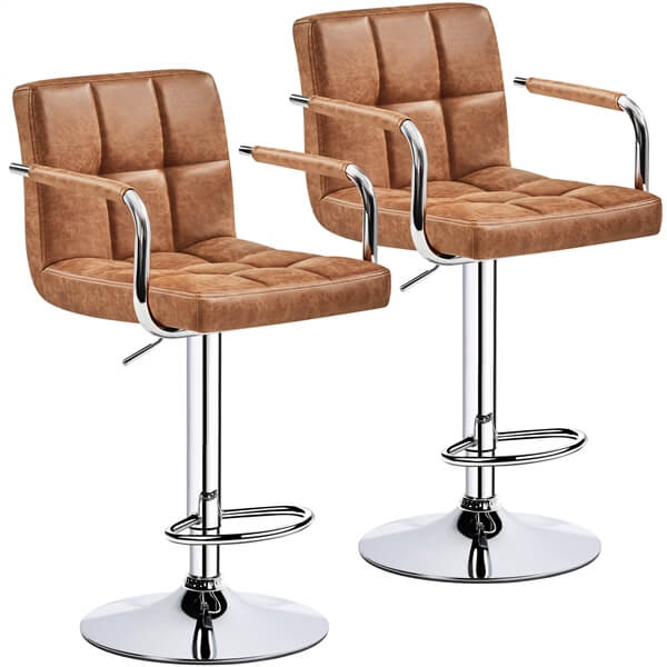 Yaheetech Bar Stools Adjustable Counter Stools - Image 11
