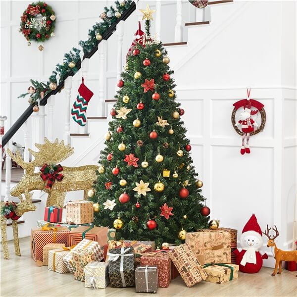 Yaheetech Pre-lit Artificial Christmas Tree - Image 14