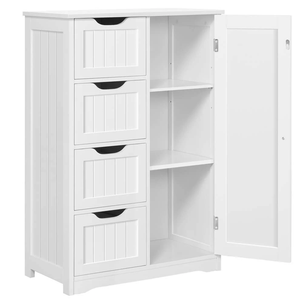 Yaheetech Bathroom Cabinet 4 Drawers - Image 10