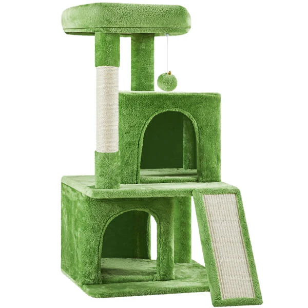 57.5'' Height Cat Tree Condo Kitten Tree Tower