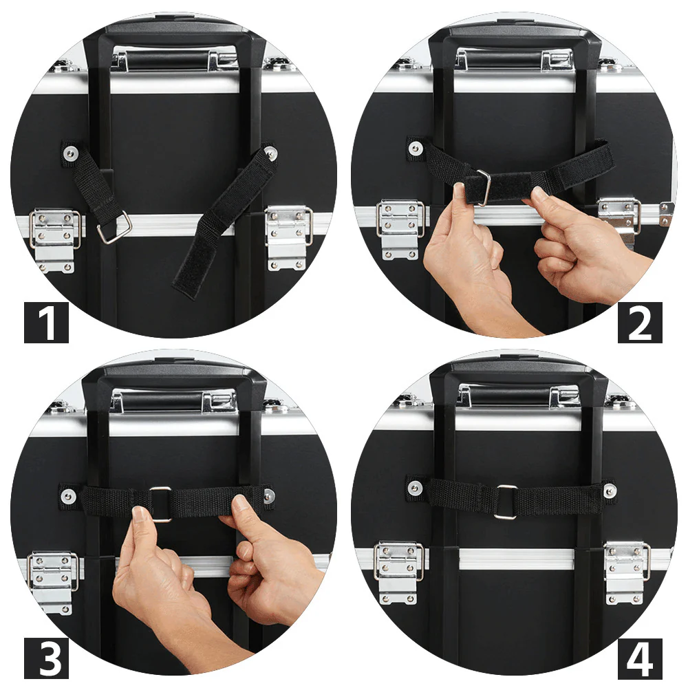 Yaheetech 41.9 Inch Makeup Train Case 3 In 1 - Image 7