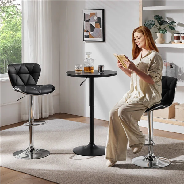 Yaheetech Round Bar Table - Image 11