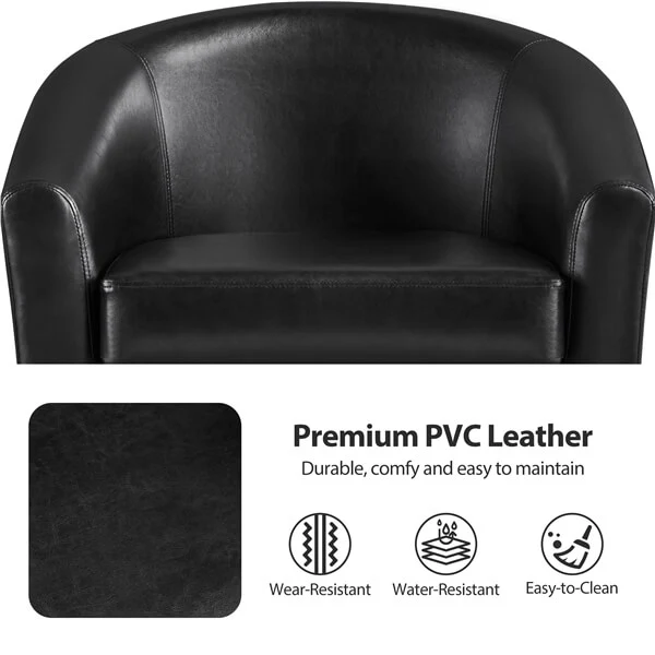 Yaheetech Barrel Chairs Set of 2 - Image 11