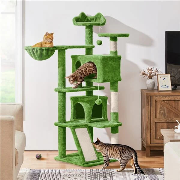 Cat Tree Condo Kitten Tree Tower - Image 2