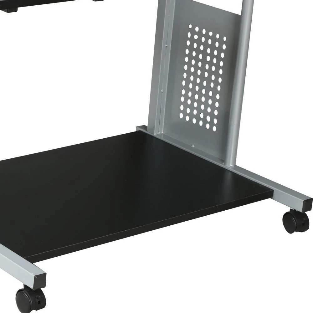 Yaheetech 3 Tiers Mobile Computer Desk - Image 6