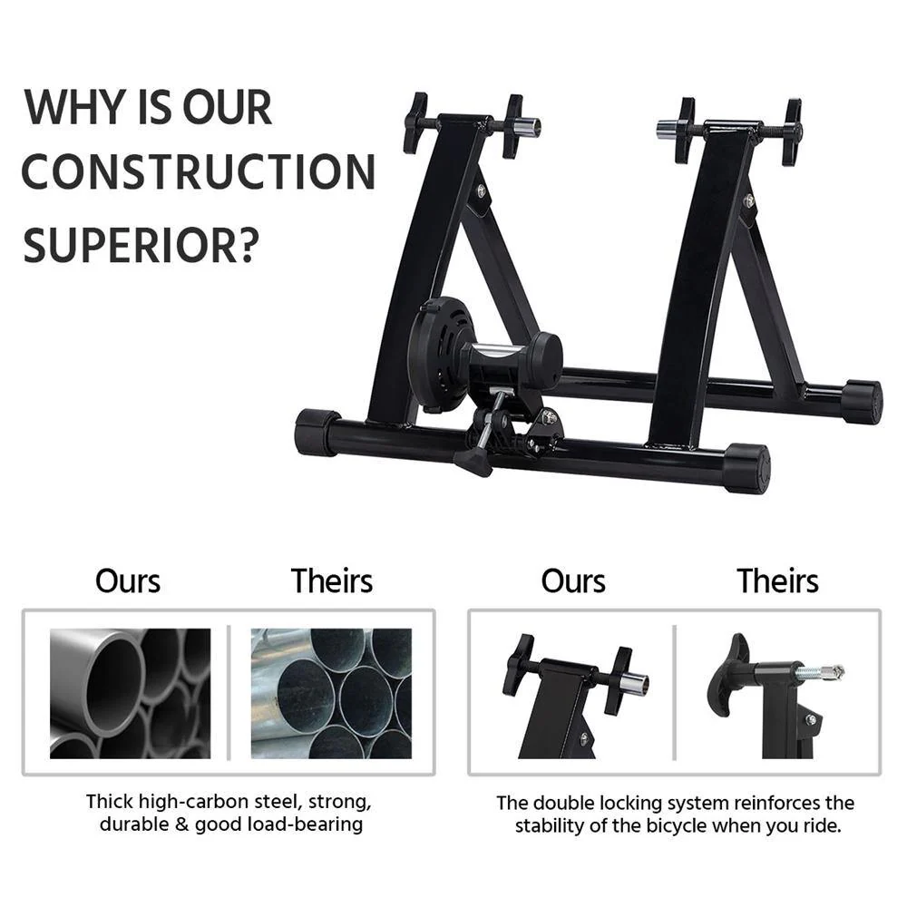 Yaheetech Foldable Indoor Bike Trainer - Image 7