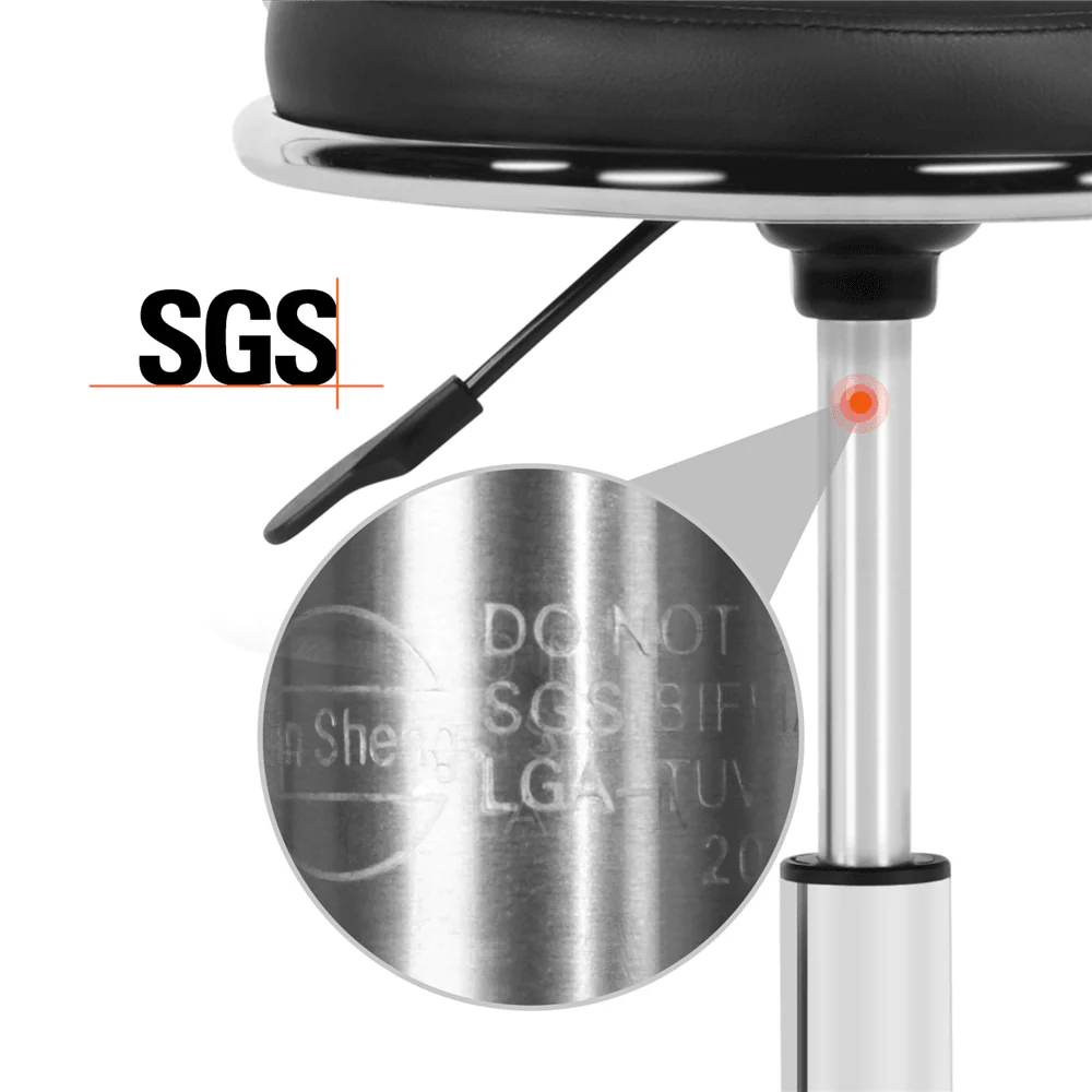 Yaheetech Rolling Swivel Salon Stool - Image 6