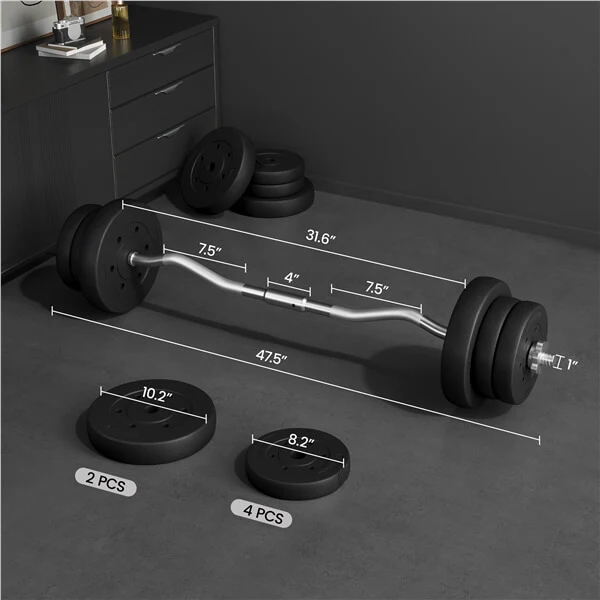 Yaheetech Barbell Set - Image 6