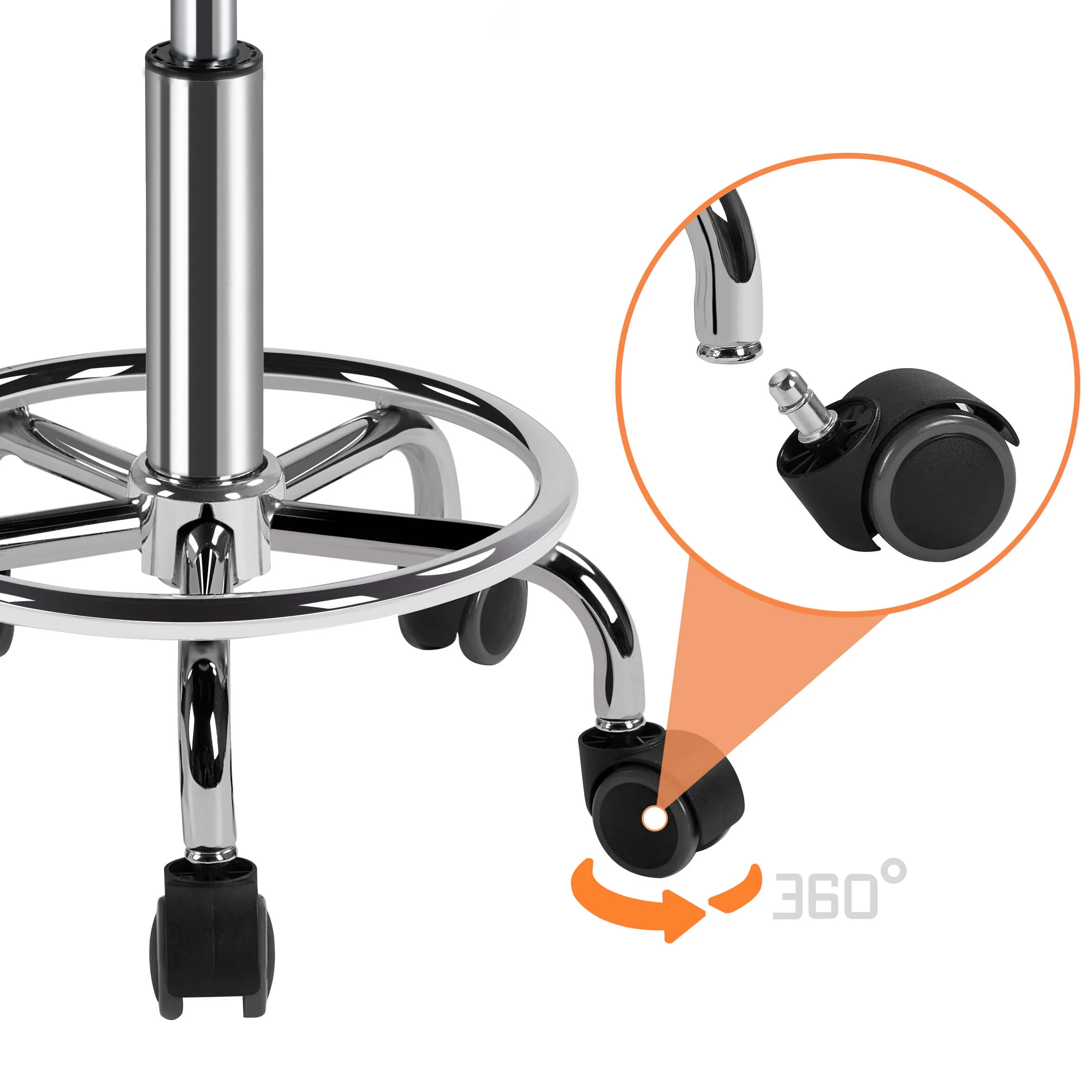 Yaheetech Salon & Spa Stool - Image 7