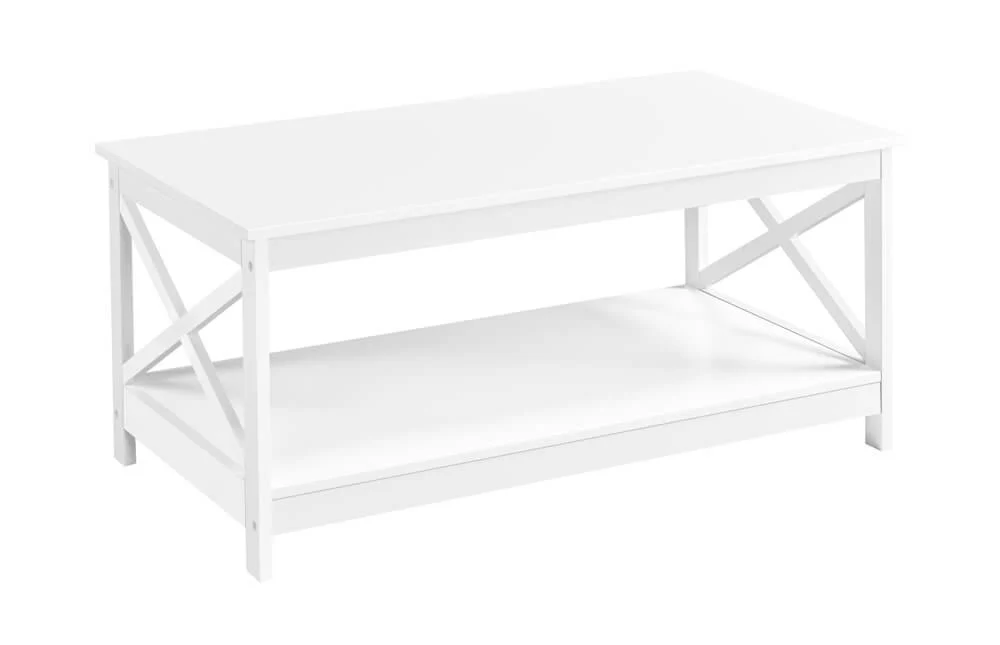 Yaheetech X-Design Coffee Table - Image 4