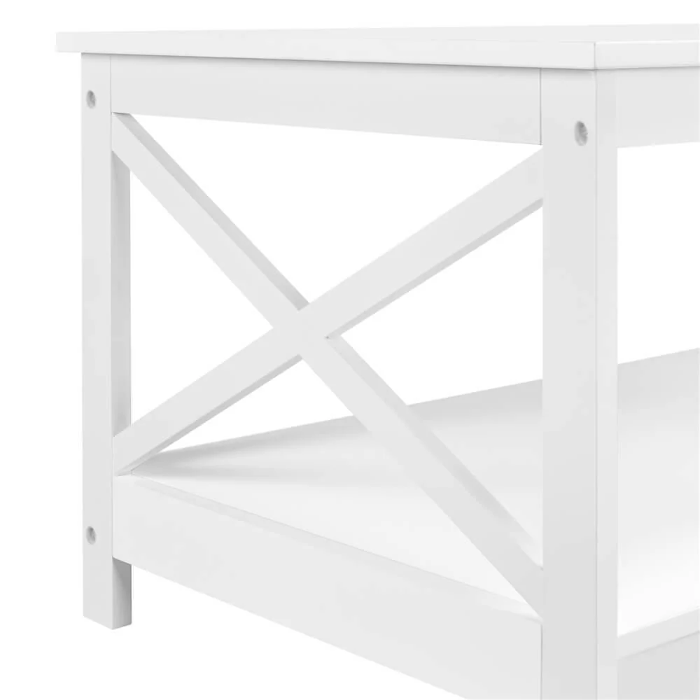 Yaheetech X-Design Coffee Table - Image 6