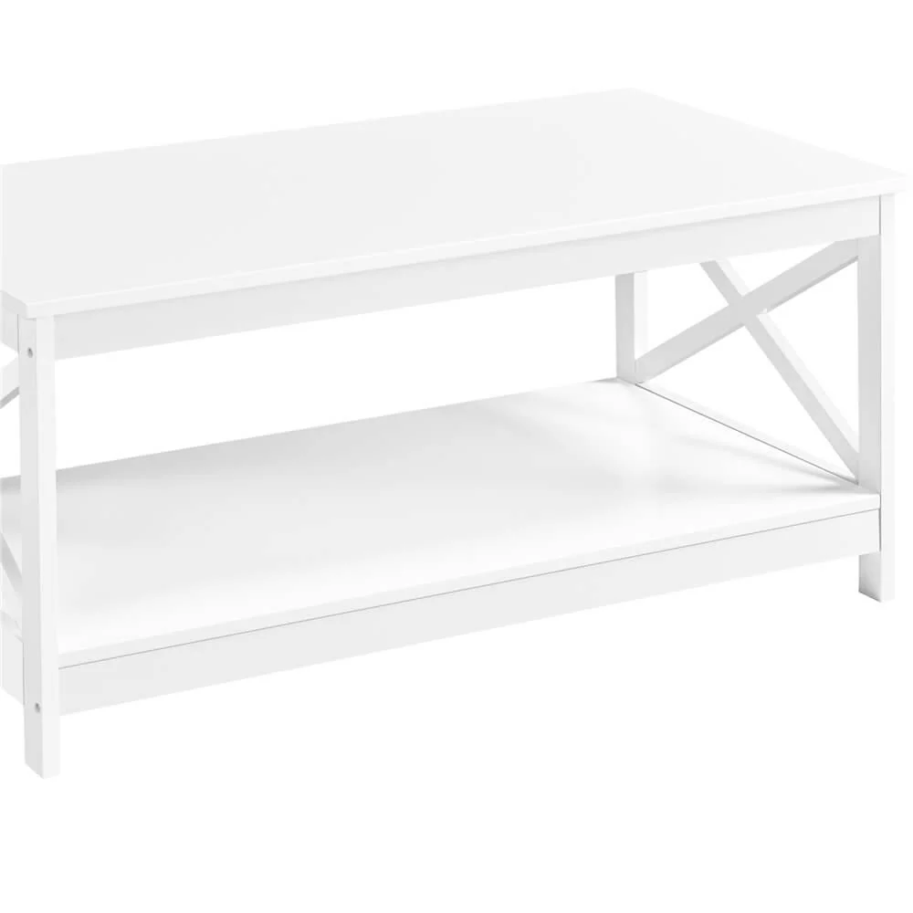 Yaheetech X-Design Coffee Table - Image 8
