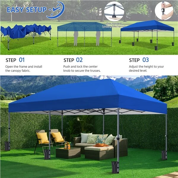 Yaheetech 10×20 Pop Up Canopy Easy Set-up Tent - Image 4