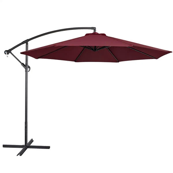 Yaheetech 10FT Patio Offset Umbrella - Image 10