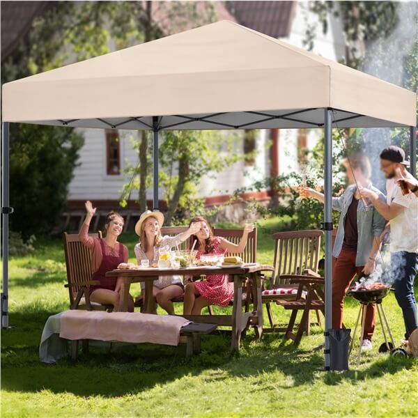 Yaheetech 10x10 1-Person Setup Pop Up Canopy Tent - Image 10
