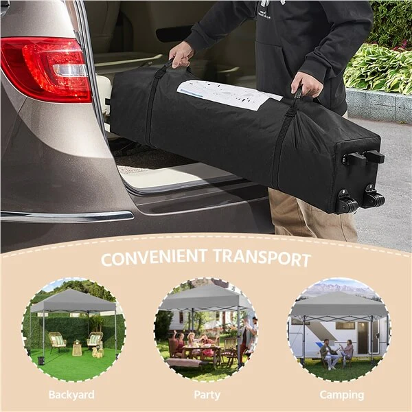 Yaheetech 10x10 1-Person Setup Pop Up Canopy Tent - Image 8