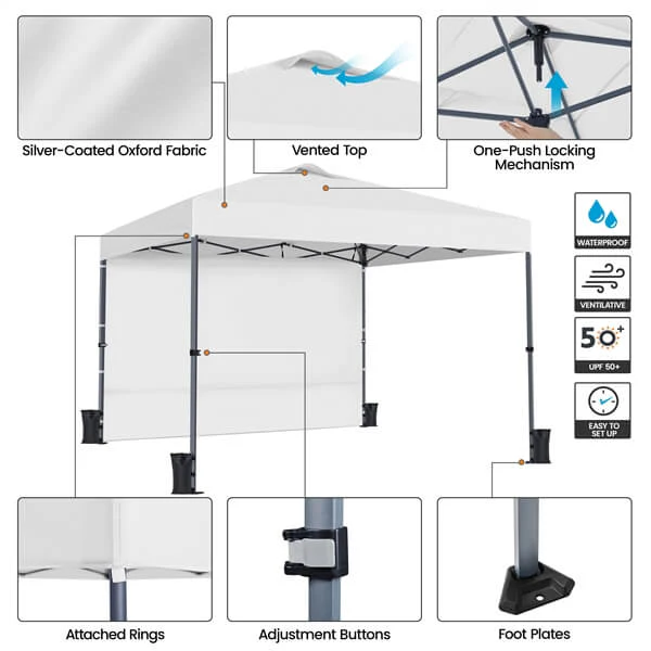Yaheetech 10x10 FT Pop Up Canopy Tent - Image 6