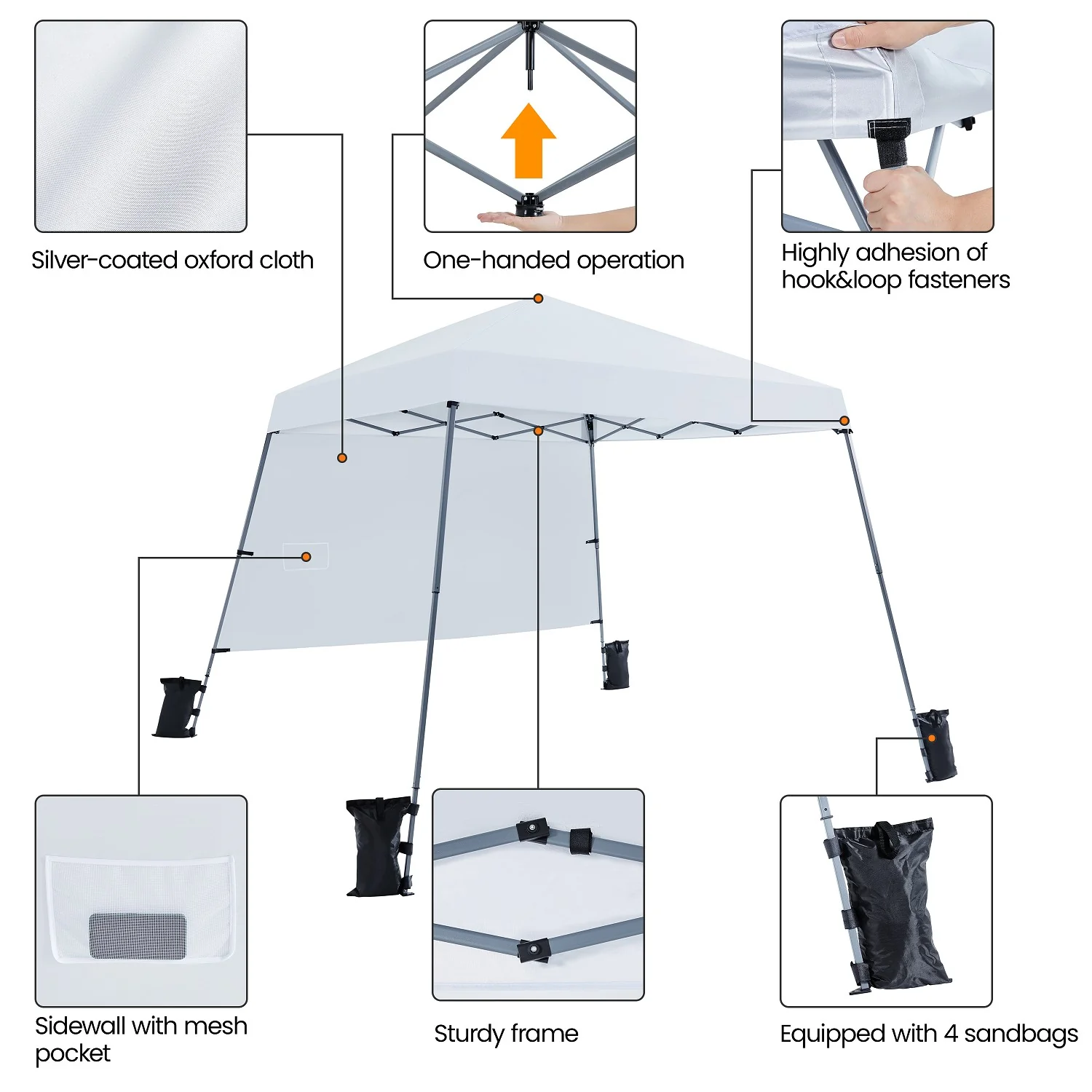 Yaheetech 10x10ft Pop-Up Canopy - Image 9