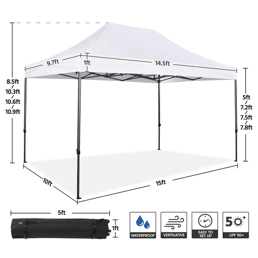 Yaheetech 10x15 Pop Up Canopy Tent - Image 3