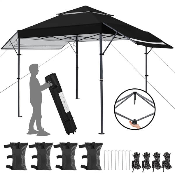 Yaheetech 10x17 Pop-up Gazebo Canopy - Image 8
