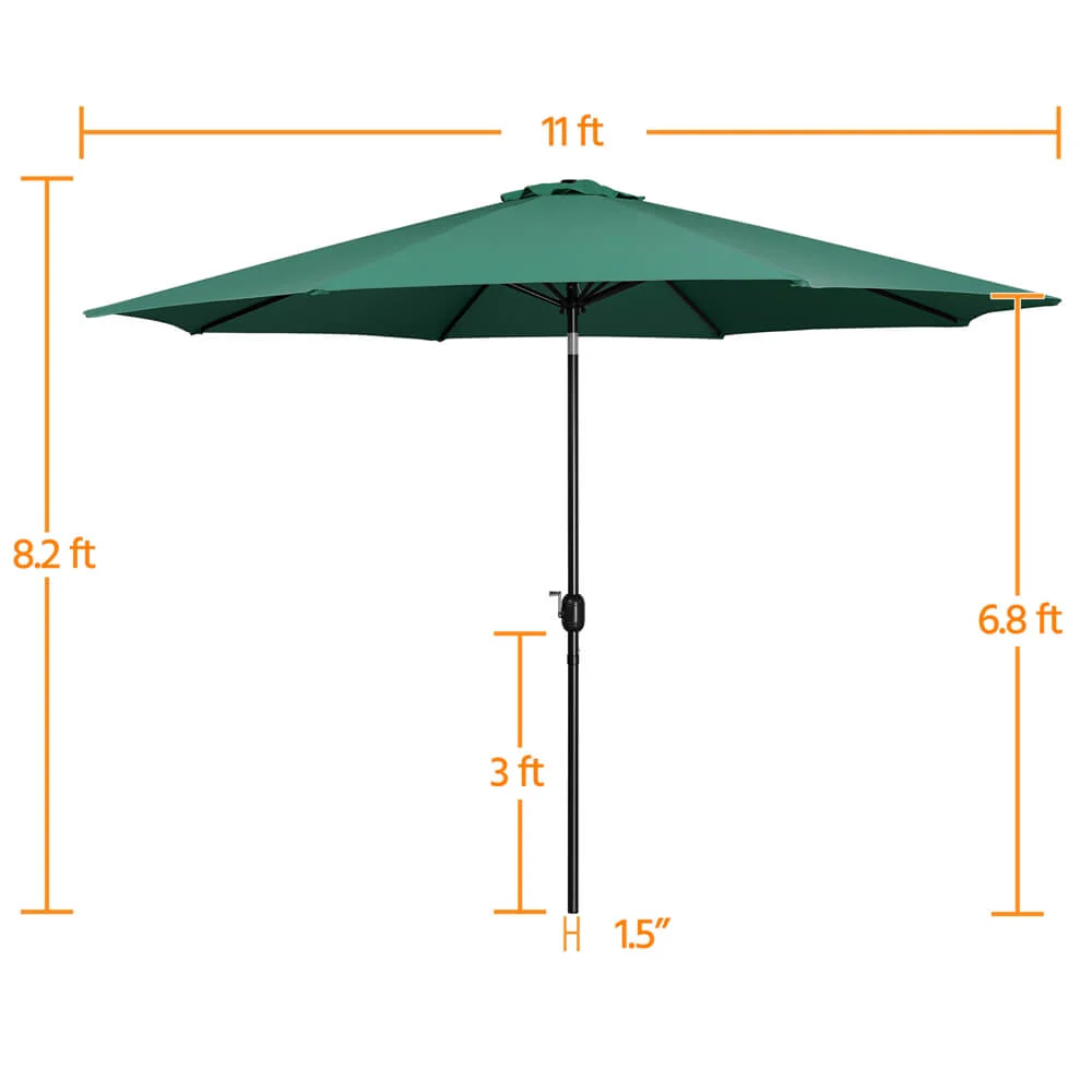 Yaheetech 11FT Patio Umbrella - Image 3