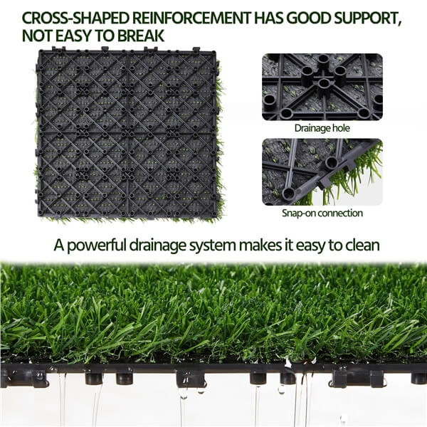 Yaheetech 12" x 12" Artificial Grass - Image 7