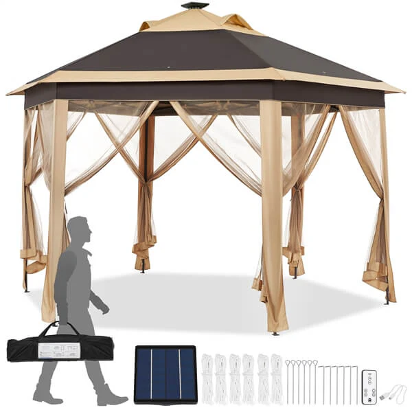 Yaheetech 13×13 Pop-Up Patio Gazebo Tent - Image 2