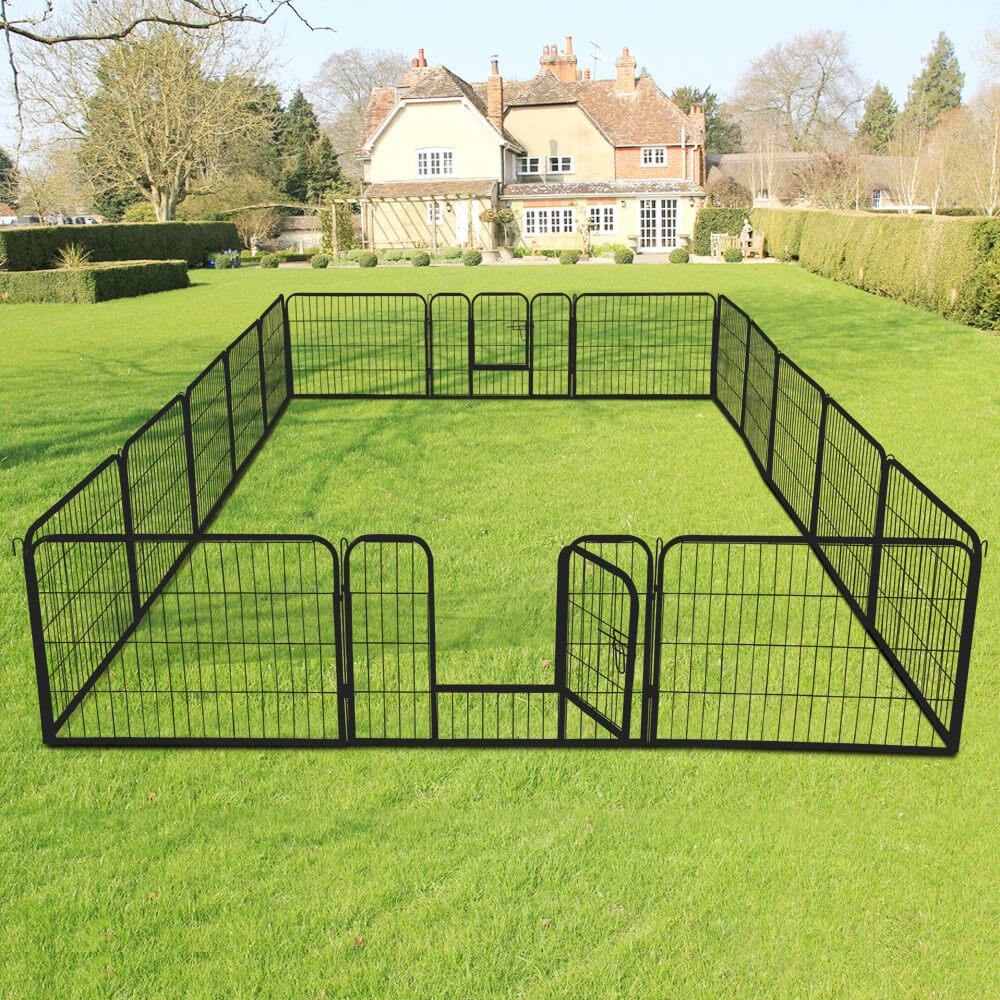 Yaheetech 24 Inch 16 Panels Dog Playpen - Image 11