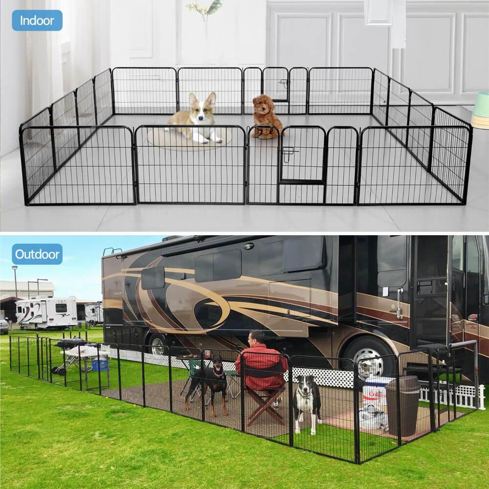 Yaheetech 24 Inch 16 Panels Dog Playpen - Image 12
