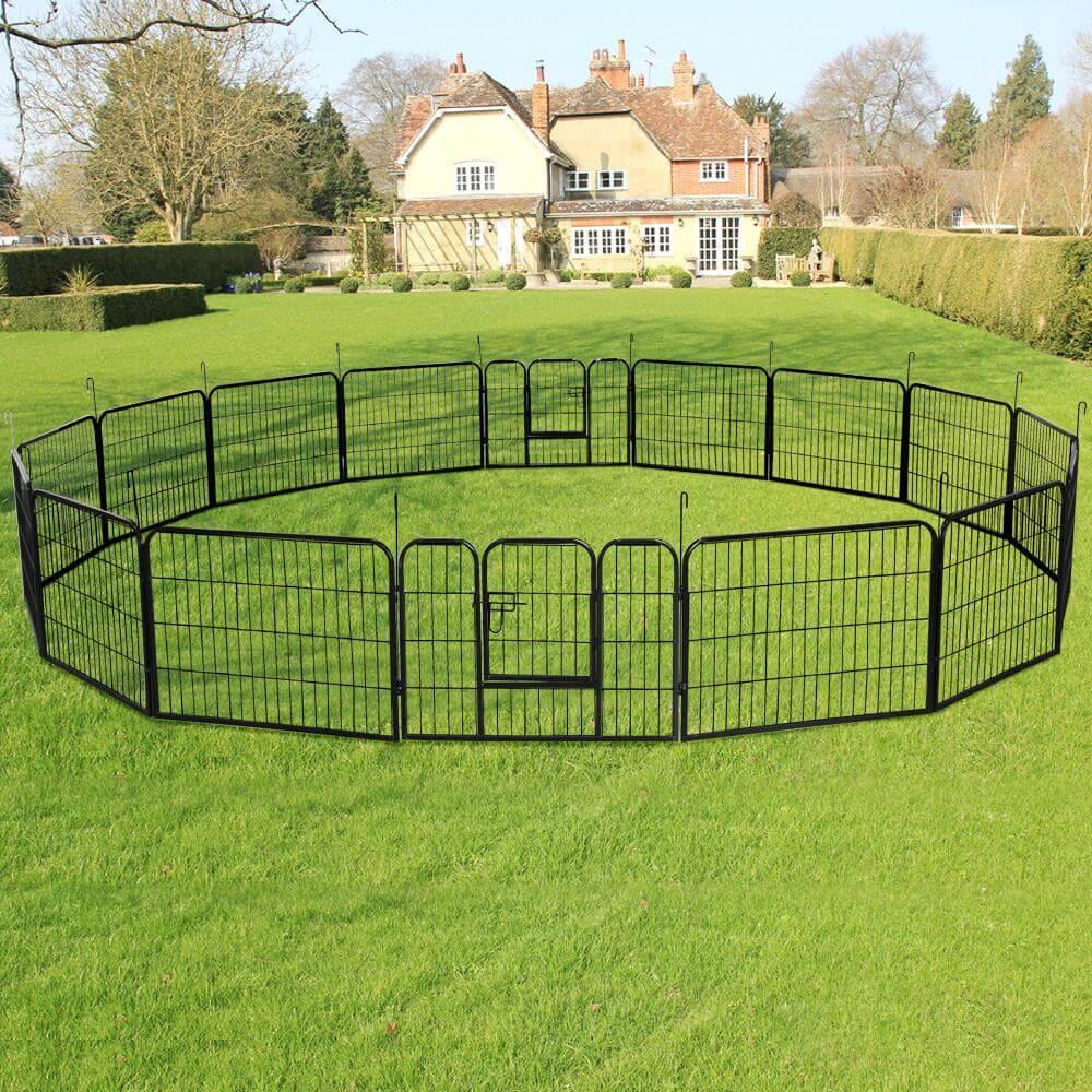 Yaheetech 24 Inch 16 Panels Dog Playpen - Image 13