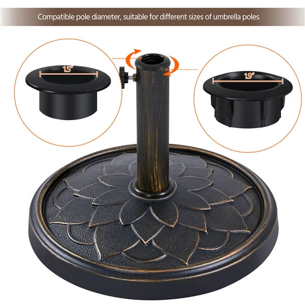 Yaheetech 18'' Patio Umbrella Base - Image 6