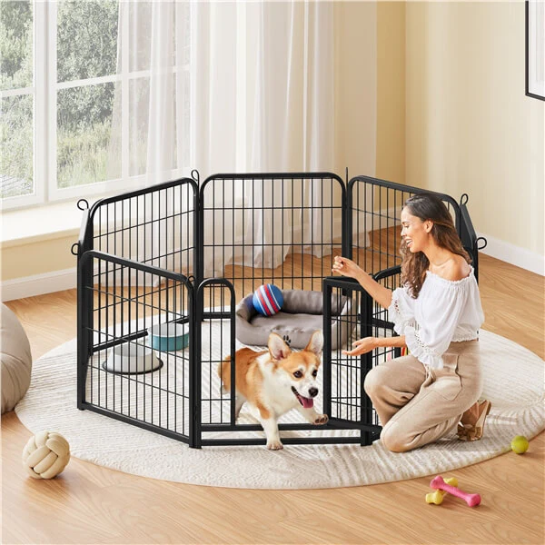 Yaheetech 24 inch 8 Panels Dog Pen Indoor Heavy Duty Puppy Exercise Pen - Image 20