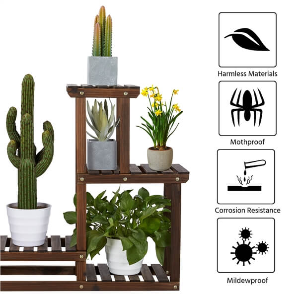 Yaheetech 28.7 Inch 4 Tier Plant Flower Display Stand - Image 7