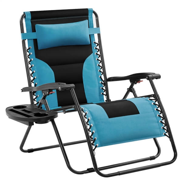 Yaheetech 29in Full Padded Zero Gravity Chair - Image 2