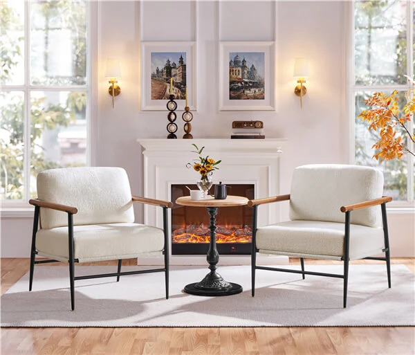 Yaheetech 2pcs Accent Chairs