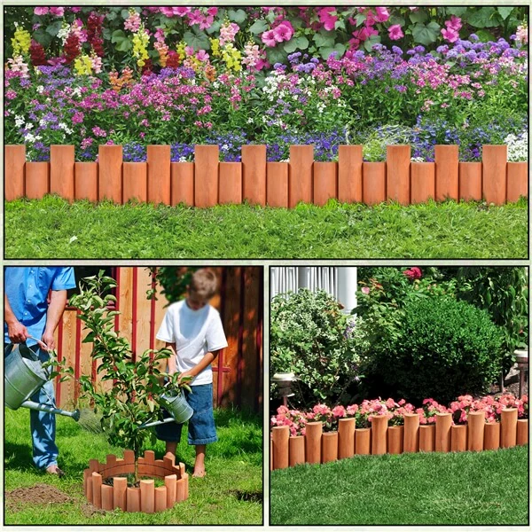 Yaheetech 2pcs Garden Wooden Short Fence - Image 4