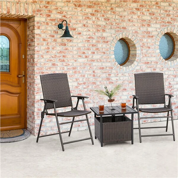 Yaheetech 2pcs Rattan Chairs - Image 8