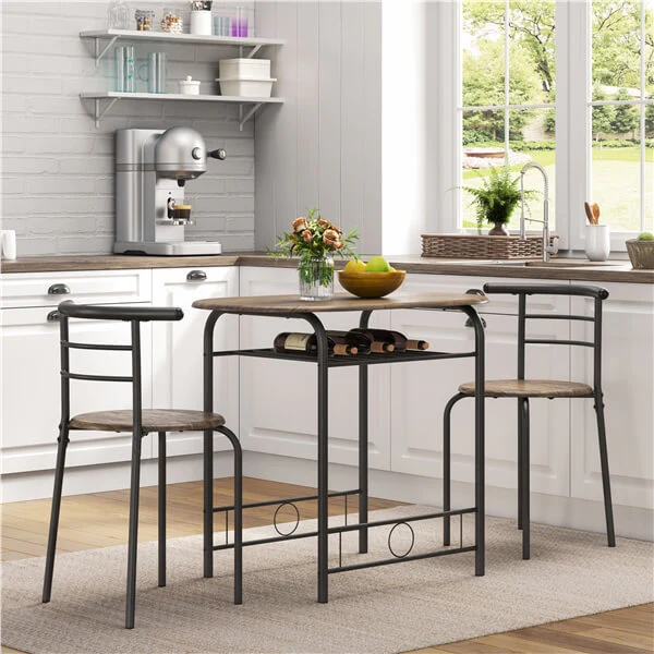 Yaheetech 3 Piece Dining Table Set - Image 12