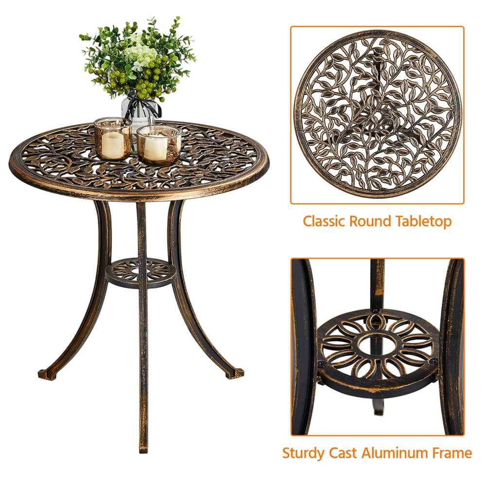 Yaheetech 3-Piece Outdoor Bistro Set - Image 6