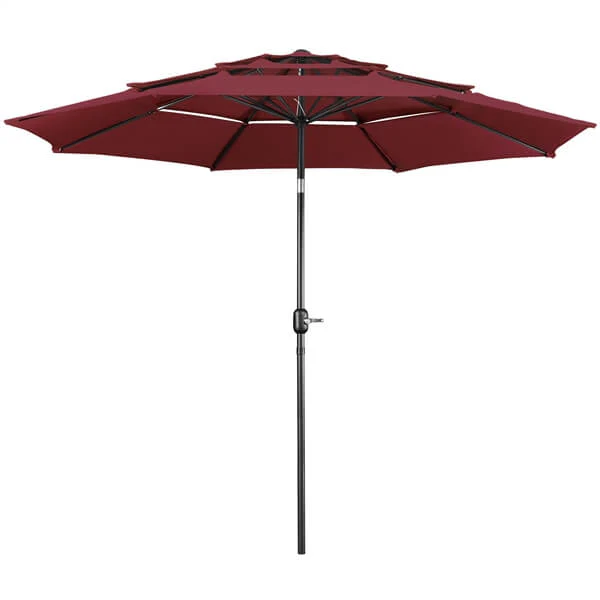 Yaheetech 3-Tier 10ft Patio Parasol - Image 5