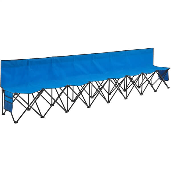 Yaheetech 8 Seats Portable Folding Bench - Image 3