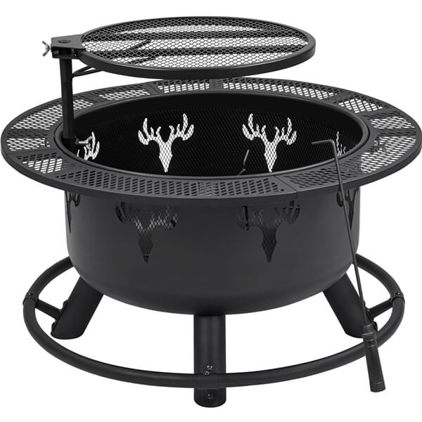 Yaheetech 32” Round Fire Pit - Image 4