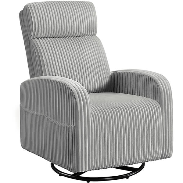 Yaheetech 360° Swivel Glider Chair for Nursery - Image 4