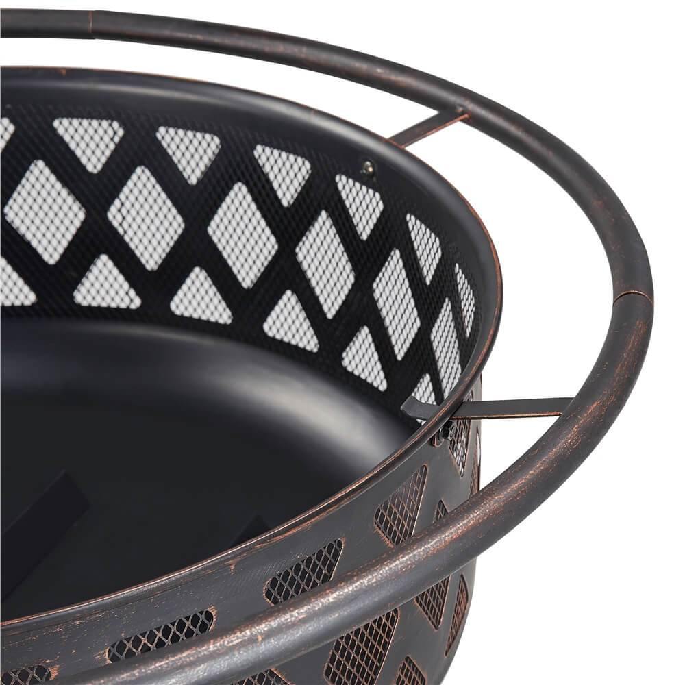 Yaheetech 36 Inch Fire Pit - Image 7