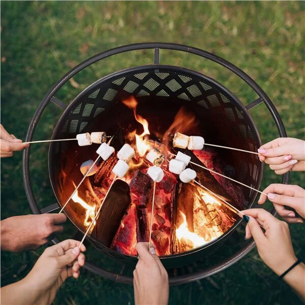 Yaheetech 36 Inch Fire Pit - Image 8