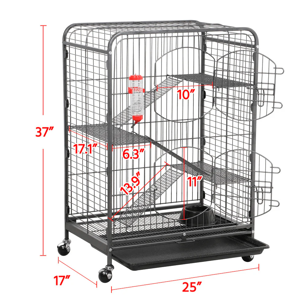 Yaheetech Pet Cage 37 Inch - Image 3