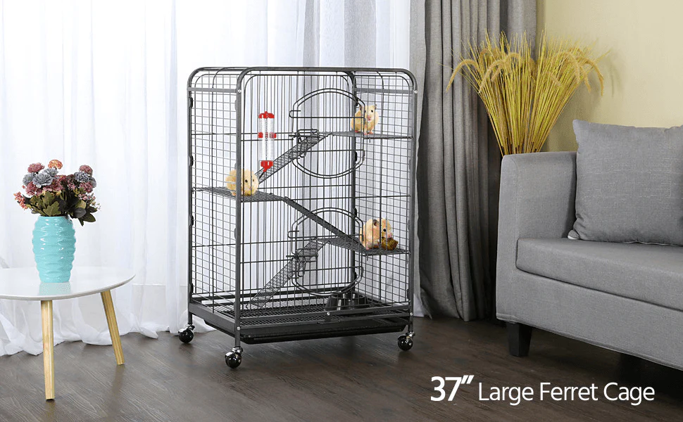 Yaheetech Pet Cage 37 Inch - Image 7