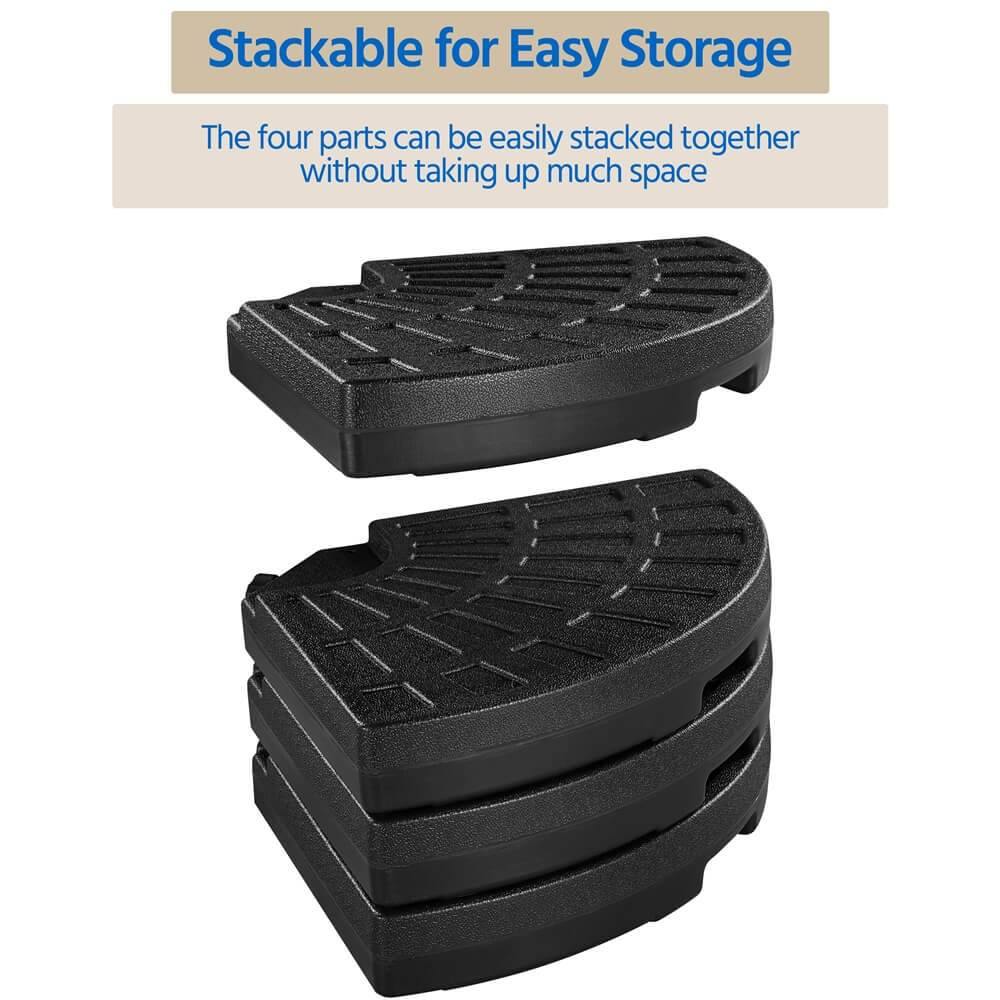 Yaheetech 4 Piece Fillable Patio Umbrella Base - Image 7