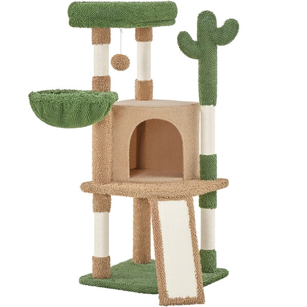 Yaheetech 42″ H Cactus Cat Tree - Image 2